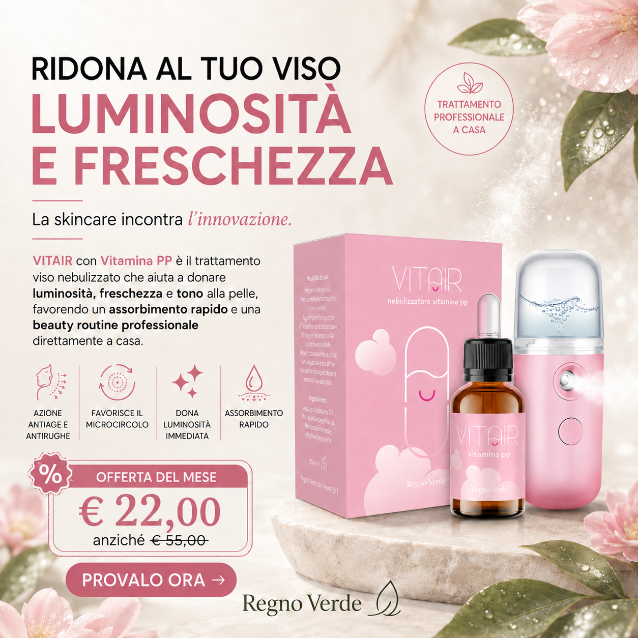 VITAIR NEBULIZZATORE E VIT PP